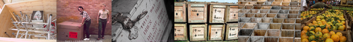 [crate] クレート, きわく, ボックス, 木枠, 梱包用箱