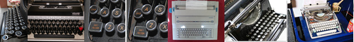 [typewriter] タイプライター, 印字機, タイプライタ / [keyboard] キーボード, 鍵盤, けんばん